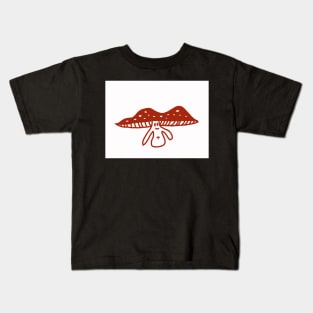 Red mushroom guyy Kids T-Shirt